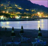 Panorama serale di Grottammare Panorama serale di Grottammare